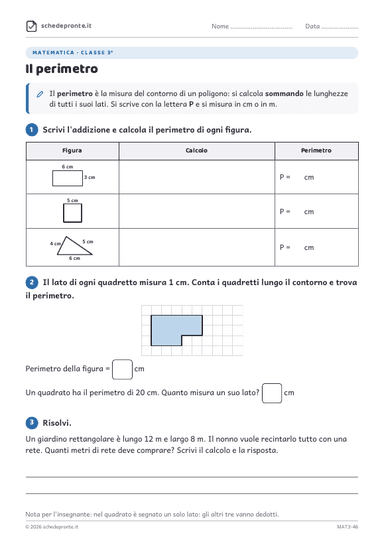Anteprima scheda MAT3-46
